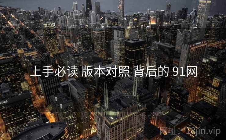 上手必读 版本对照 背后的 91网
